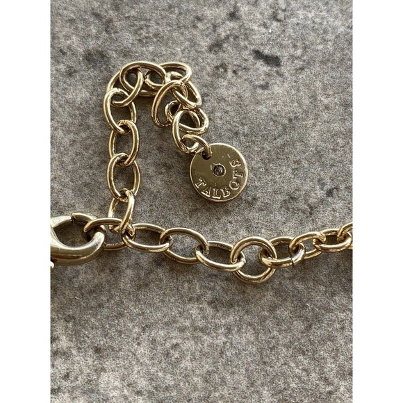 Talbots Necklace Jewelry Beaded Tussles Gold Tone 30” - Picture 8 of 10